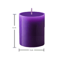 thumbnail image 2 of VELAS DECORATIVAS de Parafina y Cera de Abeja Sin Fragancia- 6 piezas, 2 of 2