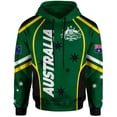 thumbnail image 3 of Sudadera con estampado de la bandera de Australia, sudadera con emblema nacional de moda, sudadera con capucha con estampado 3D de canguro para hombres, sudaderas casuales para niños, 3 of 5