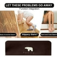 thumbnail image 6 of Hyknon Stair Treads for Wooden Steps 22X8.7" Non-Slip Polar Bear Carpet Mat Lighted Washable Coffee Stair Rugs Decorative Stair Runner for Indoor Safety, 6 of 6