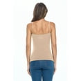 thumbnail image 3 of Natural Uniforms Womens Adjustable Strap camisole tank top, 3 of 4