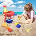 thumbnail image 1 of Play Day 10-Piece Beach Bucket Sand Toy Set, 1 of 7