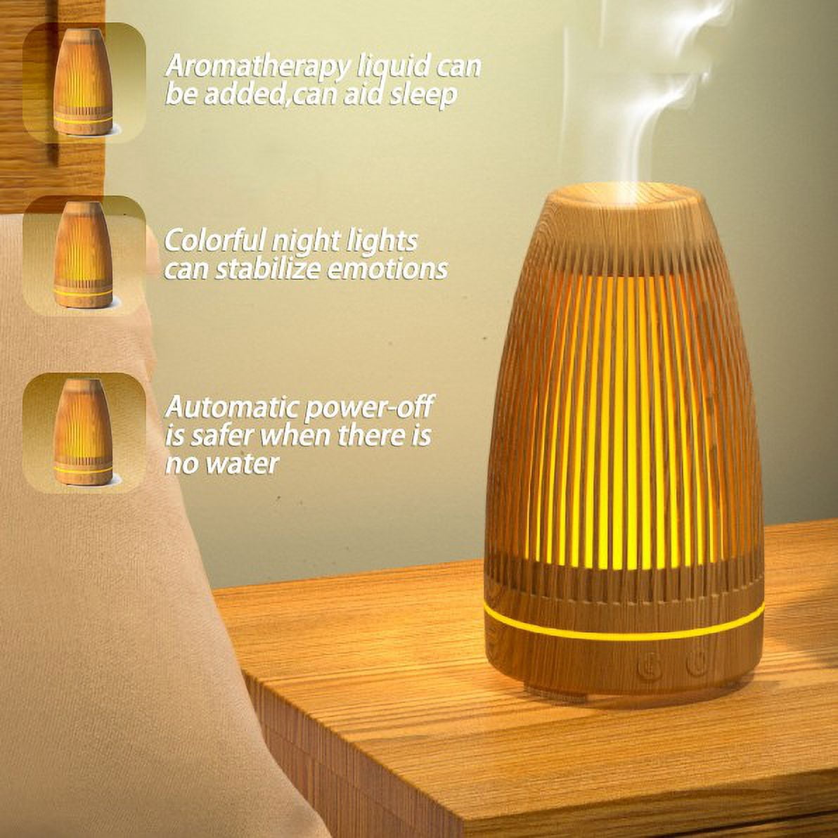 BOBOMOTI Humidifiers for Home Cool Mist Top-Fill Ultra-Quiet Humidistat for Baby Nursery Plants Essential Oil Diffuser Clearance