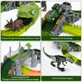 thumbnail image 5 of 275 PCS Dinosaur Toys Race Car Track, STEM Vehicle Playsets Dinosaur World Road Toys for boys 3-6 Years Best Gift, 5 of 7