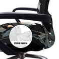 thumbnail image 5 of POLERO Vintage Dragonfly & Floral Print Elastic Cloth Desk Computer Chair Slipcover with Anti Slip Stretch One Piece High Back Chair Slipcover for Home Dining, 5 of 7