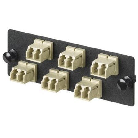 UPC 074983395354 product image for Panduit FAP6WEIDLC Fap W/ 6 Lc Duplx Mm Adpt Ei Phos | upcitemdb.com