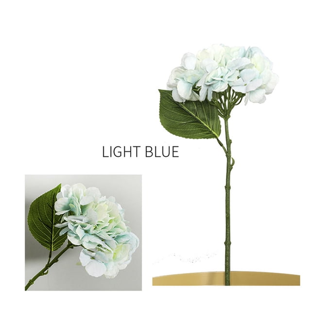 BKER Home Decoration Simulation Flower Hydrangea Wedding Road Layout Simulation Single Hydrangea
