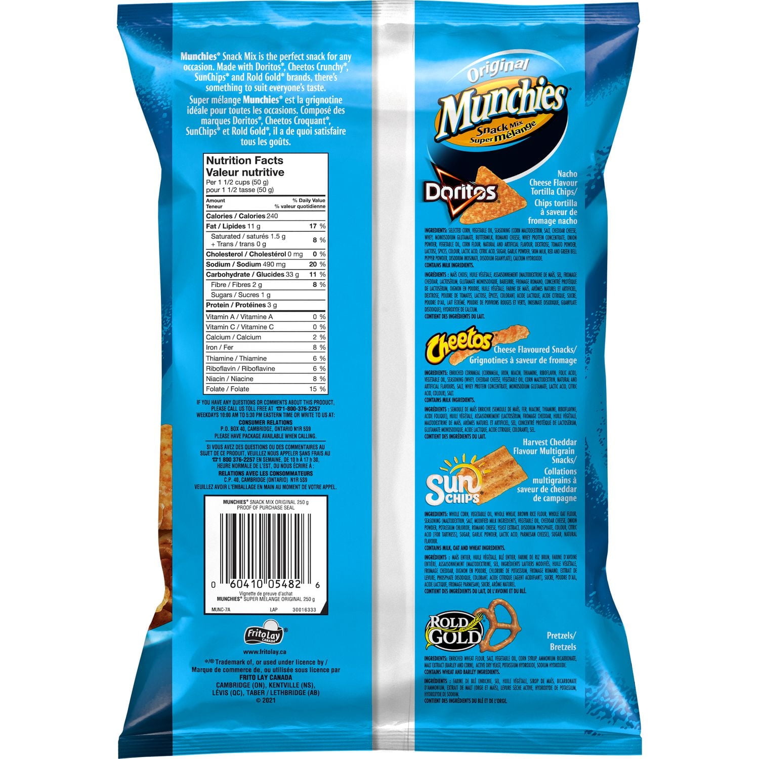 Super mélange Munchies Original 250 g.