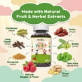 thumbnail image 2 of HERBION Naturals Children’s Vitality Gummies – Natural Raspberry Flavor, Plant-Based Pectin Kids Gummies, Made with Fruit & Herbal Extracts, Vegan, Non-GMO, Gluten Free, Gelatin Free, 60 Count, 2 of 6