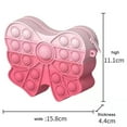 thumbnail image 5 of SAYOO Creative Decompression Messenger Bag Cartoon Milk Tea Cup Bow Shape Stress Relief Press Bubble Toy Crossbody Change Purse Gift, 5 of 5