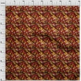 thumbnail image 4 of oneOone Cotton Cambric Maroon Fabric Abstracts Sewing Craft Projects Fabric Prints By Yard 56 Inch Wide, 4 of 5