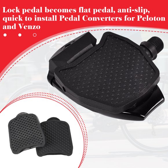 Unatoiry Pedal Plate Converts Clipless Into Flat Pedals Easy Installation Universal Fit Clipless Pedals SPD