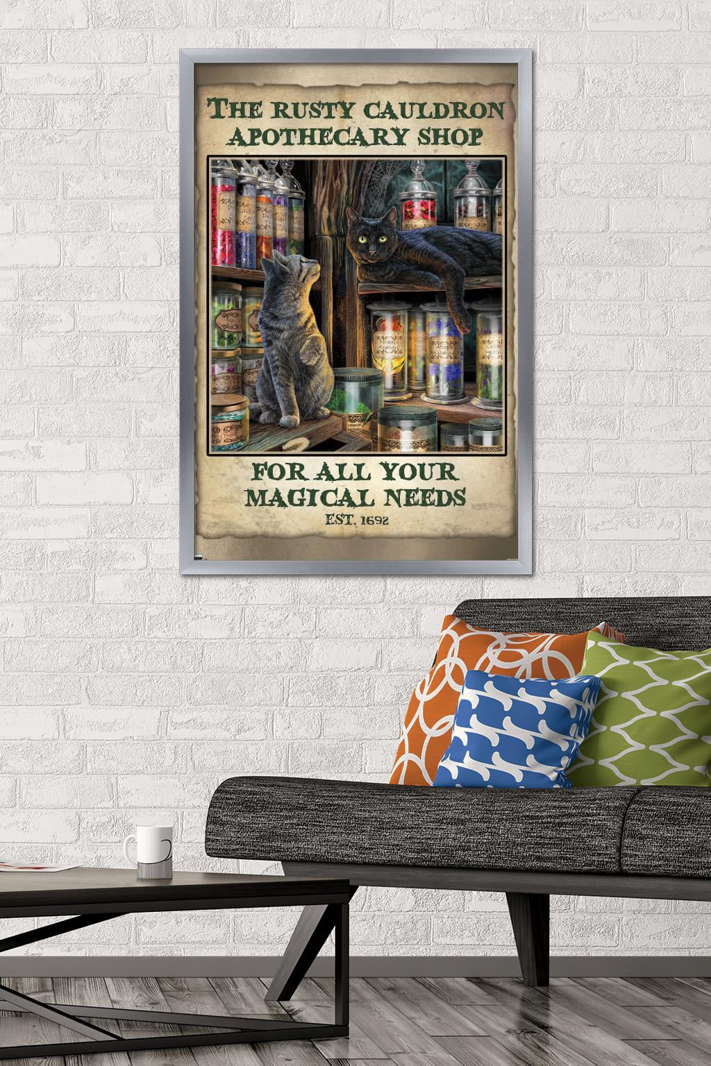 Lisa Parker - Apothecary Shop Wall Poster, 22.375" x 34", Framed