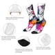 thumbnail image 4 of Fotbe Cool Colorful Wolf Calcetas Largas con Estampado para Hombre y Mujer – Calcetas de Compresión Transpirables y Elásticas, Viajar y Uso Diario Talla 5-11, 4 of 6