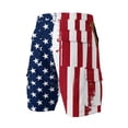 thumbnail image 5 of Cargo Shorts for Men Tactical 250 Anniversary USA Shorts American Flag Men Patriotic Straight 4th of July Patriotic Short for Summer Outings 2026 White L, 5 of 5