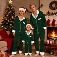 thumbnail image 6 of Wangmeiwg Family Christmas Pajamas Matching Sets,Matching Family Pajama Sets Womens Mens Pjs Long Sleeve Sleepwear Funny Christmas Pajamas, 6 of 7