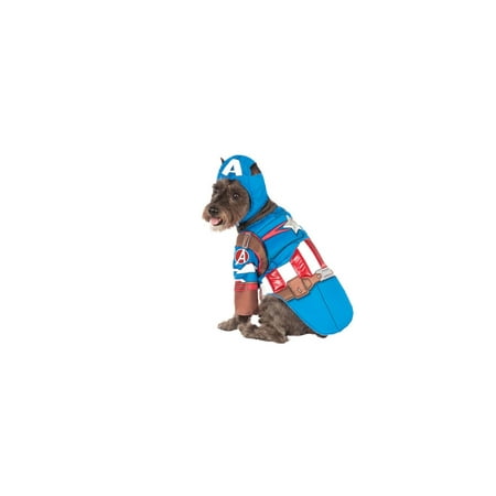 Deluxe Captain America Pet Halloween Costume