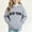 Gray, variant on Amidoa Girls Graphic Hoodie Pullover Hooded Sweatshirt Fleece Oversized Kids Cute Hoodies With Pocket Orange Size 2-3Years