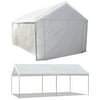 Caravan Canopy 10' X 20' Domain Carport Garage with Sidewall/Enclosure Value Bundle