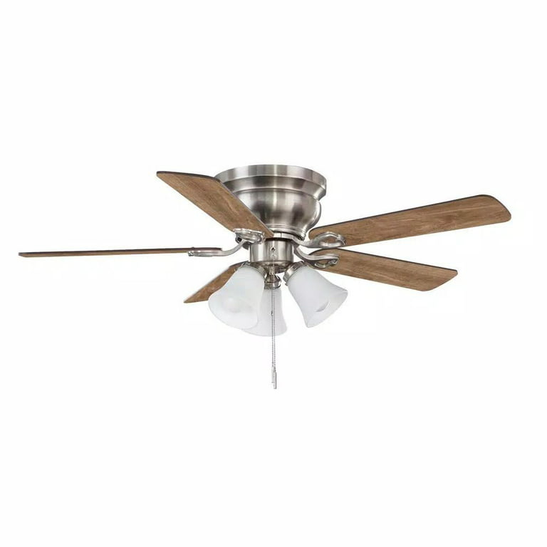 Led Indoor Brushed Nickel Ceiling Fan