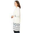thumbnail image 2 of Woman Within Plus Size Perfect Cotton Duster Sweater, 2 of 6