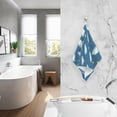 thumbnail image 6 of Clouds Star Pattern Bath Towel 100% Cotton Soft Thick High Absorbency Hand Face Towel Single Pack 16x28in, 6 of 7