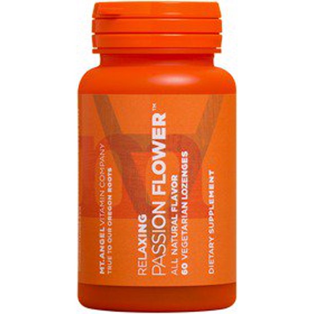 Relaxing Passion Flower Mt. Angel Vitamins 60 Lozenge