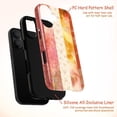 thumbnail image 4 of Warm Sunset Watercolor Phone Case, Abstract Vertical Stripe Design for iPhone 17 16 15 14 13 12 11 Pro Plus Mini, 4 of 6