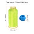 thumbnail image 2 of Unique Bargains Polyester Embroidery Thread Thread Spools Savers Kit, Fluorescent Green Blue, 2 of 6
