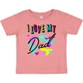 thumbnail image 3 of Inktastic I Love my Dad- 80s retro style Boys or Girls Baby T-Shirt, 3 of 5
