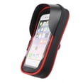 thumbnail image 1 of Cycle Phone Bag Motorcycle Phone Pouch Front Sunshade Headphone Jack Dual Zipper Internal Storage with 360 Rotation for Biking Riding Outdoor, 1 of 7