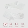 thumbnail image 6 of Cosyfeel Diabetic Socks Women Loose Diabetic Ankle Socks Bamboo Socks for Women's, 4 Pairs Diabetics Neuropathy Socks (White, l), 6 of 7