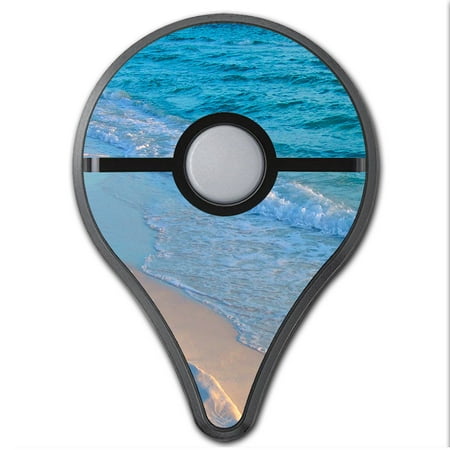 Skins Decals For Pokemon Go Plus (2-Pack) Cover / Beach White Sands Blue