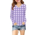 thumbnail image 4 of LIaqionyy Girls Long Sleeve T Shirts Basic Casual Loose Soft Blouse Tops Cute Fall Layer Tees for Children, 4 of 7