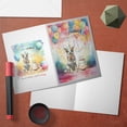 thumbnail image 3 of Happy Birthday to Australian Cattle Dog Kitten Party Balloons Cake 5x7in Folded Greeting Card Heeler Lover Gifts Single Note Card with Envelope - 00027, 3 of 5