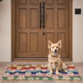 thumbnail image 4 of Pioneer Flower Floral Print Pattern Door Rugs,Washable Non Slip Door Mats Indoor,Decorative Door Mats,Entry Mat Indoor for Entrance,Bedroom,Kitchen,Bathroom,16"x47", 4 of 6