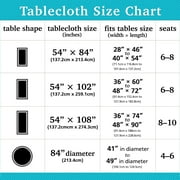 Rectangular 54 x 96 Iridescent Tablecloth, by Way To Celebrate