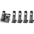thumbnail image 3 of Panasonic Link2Cell Bluetooth® Cordless Phone with Answering Machine - 5 Handsets, 3 of 6
