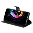 thumbnail image 4 of Estuche de Cuero PU con Cierre para Motorola Edge 20 Lite , Funda Protectora con Billetera y Correa, 4 of 6