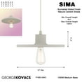 thumbnail image 7 of George Kovacs Lighting - Sima - 1 Light Pendant-4 Inches Tall and 12 Inches Wide, 7 of 7