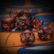 thumbnail image 3 of Qmay Dnd Dice Set - Dados poliédricos D&D (7 piezas) para mazmorras y dragones (rojo y negro), 3 of 5
