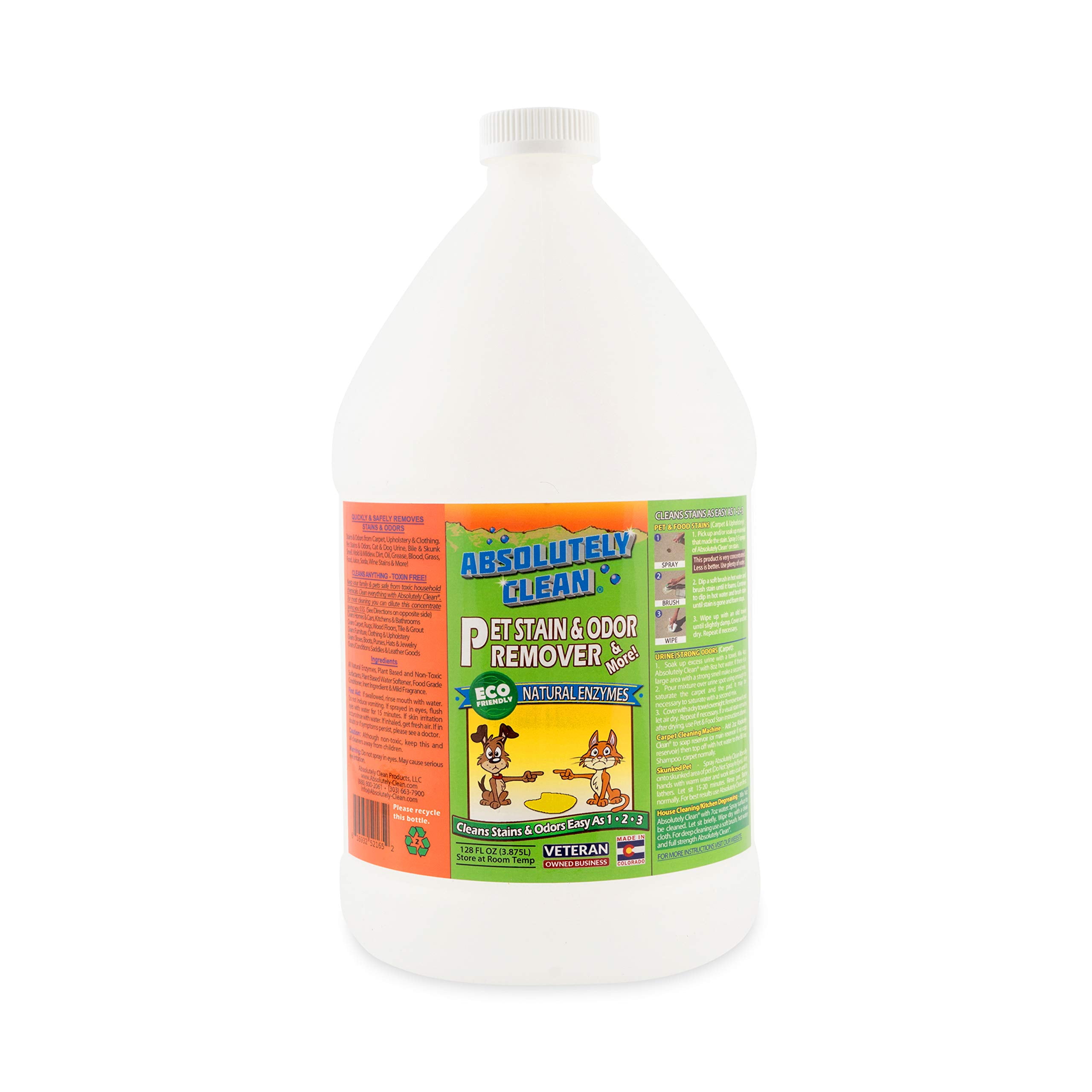 AMAZING PET STAIN & ODOR REMOVER, PROFESSIONAL STRENGTH Natural