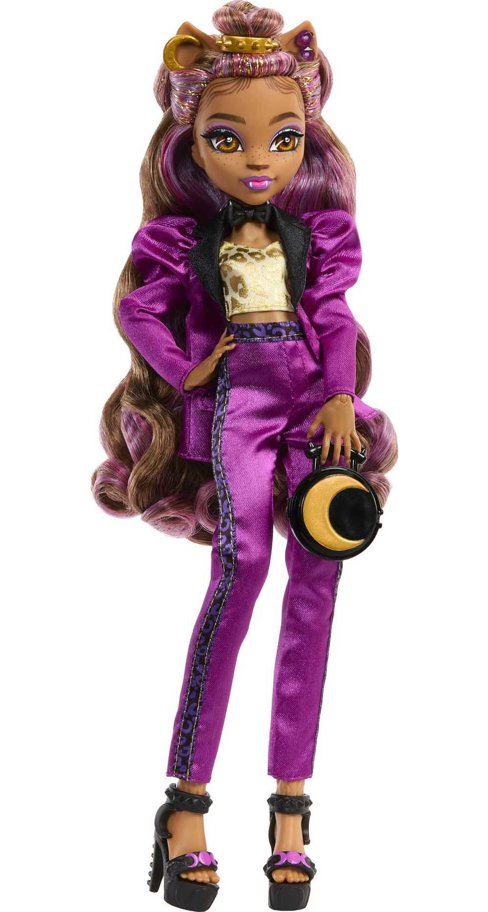 Monster High Clawdeen Wolf Fashion Doll In Monster Ball Party Fashion With  Accessories : Target