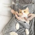 thumbnail image 3 of Cat Clothes Cat Cuddle Artifact Anti-Stick Fur Apron with Holes, 3 of 4