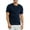 Navy Blue, variant on Men's Cotton T-Shirts Crew Neck Short Sleeve S-3XL Regular Big & Tall Workout Breathable Casual Athletic Sports Running Tee Top Menswear Solid