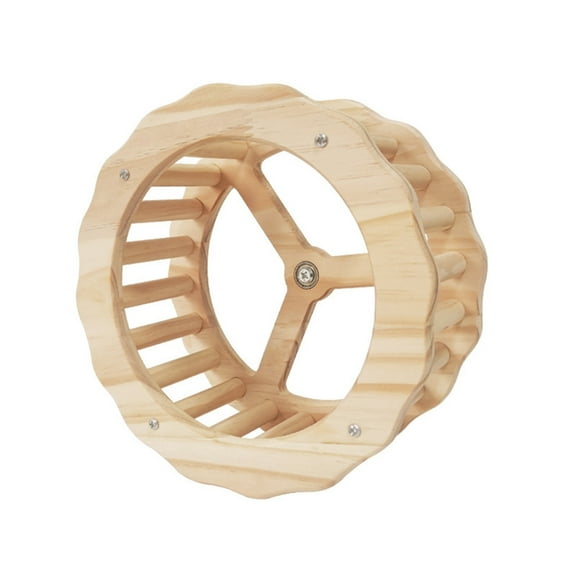 Birdcage Entertainment Rotating Wheel Toy Bird Perch Toy for Parakeets Budgies