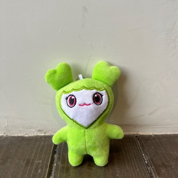 Lovelys Plush Korean Super Star Peluche Animal de dibujos animados TWICE Momo Doll Llavero Colgante Keybuckle PlushToy para Fans ONCE Girls xuanjing unisex