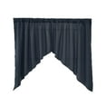thumbnail image 1 of DOLITY Triangular window curtain valance dark blue 90x90cm Dark Blue, 1 of 9