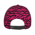thumbnail image 4 of Baseball Cap, Black red pink bright zebra print Trucker Hats Women Dad Hat for Workouts - Baseball hat Adjustable Size, 4 of 7