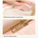 thumbnail image 4 of Neceser de viaje, organizador de maquillaje | Estuche de almacenamiento de nailon acolchado suave | Estuche de aseo de gran capacidad para lápiz labial, brochas y pequeños accesorios, 4 of 6