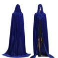 thumbnail image 1 of capa de mago de bruja de halloween niños adultos capa de terciopelo dorado 150cm XianweiShao 8390611906504, 1 of 1